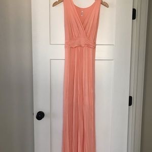 Pink Blush maternity dress
